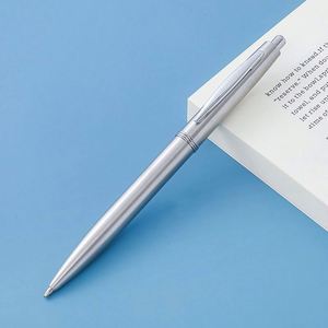 Bolígrafo de Metal Personalizado con Logotipo, de Acero Inoxidable, Escritura Suave, para Oficina, Negocios, Regalo Promocional, Papelería al por Mayor - Product Image 2