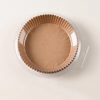 Papiers de cuisson jetables de haute qualité, résistants à la graisse, imperméables, écologiques, adaptés au four, couleur marron, pour friteuse à air et pâtisserie