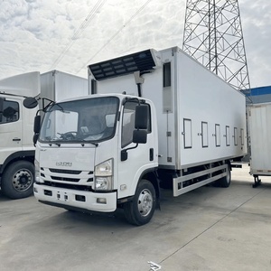 Precio de Fábrica, Camión de Transporte de Pollos Bebés y Pollitos de un Día, 1SUZU Diésel 6.2M, Camión de Transporte de Ganado Avícola - Product Image 3