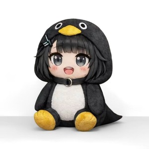 Cross-Border Final Cooing Little Penguin Manager Game Perifere superzachte pluche pop Leuk cadeau Gewassen Verjaardag - Product Image 3
