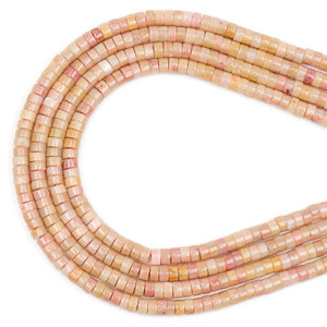 Cuentas <span class=keywords><strong>de</strong></span> Piedra Arenisca Dorada Natural Xulin <span class=keywords><strong>de</strong></span> 2*4mm, Cuentas Planas Sueltas <span class=keywords><strong>de</strong></span> Piedra Natural para Hacer Joyas, Pulseras y Collares DIY - Product Image 4