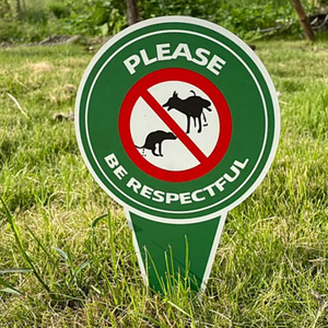 Custom Cut Metal Sign Congratulation Celebration Yard <strong>Signs</strong> <strong>Outdoor</strong> Advertising <strong>Garden</strong> Tin Sign With Stakes - Product Image 2