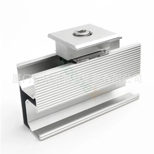 Profilé en aluminium pour montage solaire 28x55mm anodisé pour installation sur toit - Product Image 5
