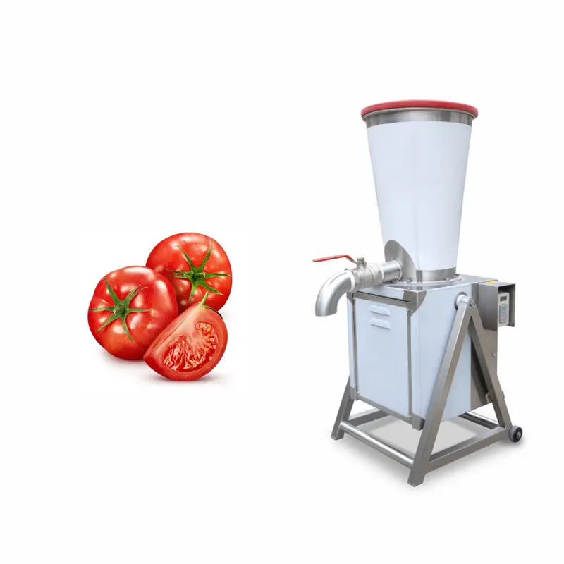 자동 토마토 페이스트 만들기 연삭기/과일 야채 펄프 가공 기계 과일 비터 믹서