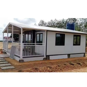 Maison-conteneur modulaire en acier portable et extensible de 40 pieds <span class=keywords><strong>Kiosque</strong></span> de conception pour immeuble de bureaux - Product Image 6