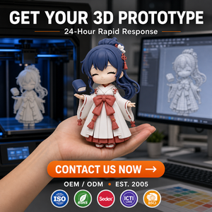 <span class=keywords><strong>Figurine</strong></span> personnalisée Chibi Kimono Miko en vinyle, jouet artistique, <span class=keywords><strong>figurine</strong></span> d'action <span class=keywords><strong>de</strong></span> collection OEM ODM, produit direct usine - Product Image 5