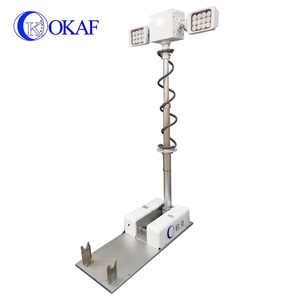 Palo Telescopico da 3,5M per Montaggio su Veicolo per Telecamera PTZ sul Tetto dell'<span class=keywords><strong>Auto</strong></span> 	 <span class=keywords><strong>Torre</strong></span> Luminosa in Lega di Alluminio - Product Image 5