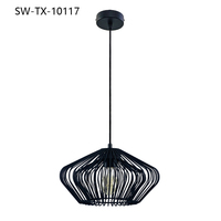 Lampe suspendue moderne de type ampoule pour escalier, rétro, élégante, rustique, pour la maison, l'hôtel