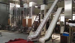 1.8L nhựa Phễu cấp thực phẩm vành đai băng tải hạt dọc xô Z thang máy băng tải - Product Image 5