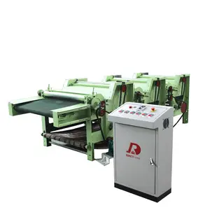 Textile waste recycling Waste Cotton cloth jeans Fabric Recycling Machine Recycled Polyester Fiber Making Machine textile