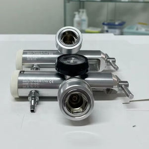 Régulateur d'oxygène médical d'urgence, style clic, CGA870, 25 LPM, avec prise allemande DIN <span class=keywords><strong>Heyer</strong></span> - Product Image 1