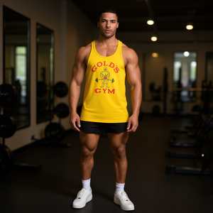 Débardeur de musculation pour homme en coton 100% respirant et à séchage rapide, coupe ajustée, vêtements de sport - Product Image 2