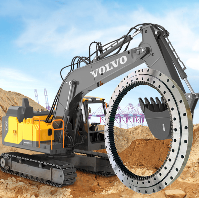 China Supplier Swing Bearing Slew Ring Gear for R60-7