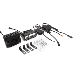 3 Eyes 100w <strong>LED3000k</strong>+6000k Motorcycle Spotlight Car Motorcycle Fog Light Spotlight Auxiliary Spotlight 12v-80v - Product Image 2