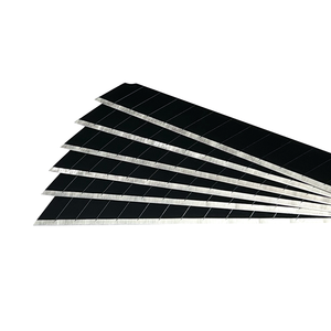 Snap-off 9mm lưỡi 60 độ thép carbon SK5 dao cạo màu đen lưỡi DIY lớp cho tiện ích và công nghiệp sử dụng OEM tùy chỉnh - Product Image 4