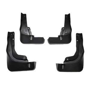 Guardabarros para Audi Q4 E-Tron, 31.5x26.5x13.5cm, PP+TPR, Negros, para Modelos 2022-2025 - Product Image 4