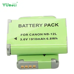 1910mah аккумуляторная батарея для цифровых фотоаппаратов NB12L NB 12L NB-12L для Canon G1X MARK II Мини X N100 цифровой камеры