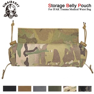 Bolsa Táctica de Nailon SINAIRSOFT para Primeros Auxilios, Bolsa de Almacenamiento de Emergencia IFAK, Bolsa de Vientre con Chaleco D3 CRM para Caza y Tiro - Product Image 3