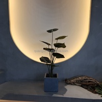 Árbol Artificial de Alta Calidad de 90 cm, Árbol Artificial de Acrystallinum para Decoración del Hogar y la Oficina