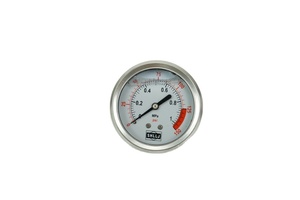 Manometro ad Alta Pressione Riempito d'Acqua in Acciaio Inox per Trattamento Acque e Olio, Prezzo di Fabbrica - Product Image 2