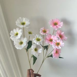 Flores Artificiales de Mariposa Junheyuan, Arreglo de Flores de Seda de 6 Cabezas para Decoración de Bodas y Hogar - Product Image 2