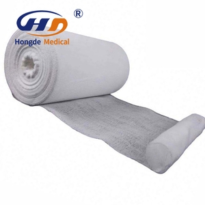 Yara bakımı için en iyi kalite tıbbi gazlı bez rulo bandaj tek kullanımlık sıkıştırılmış pamuk gazlı bez bandaj - Product Image 4