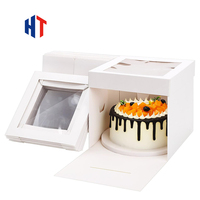 Boîte d'emballage pour cheesecake empilable et peu encombrante avec support de fournisseur fiable
