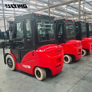 Ltmg מפעל 3ton 4ton מלגזה משאית ליתיום סוללת 3000 ק "ג 4000 ק" ג מלגזה חשמלי עם תא - Product Image 5