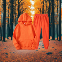 Ensemble de survêtement décontracté en polaire respirant multicolore en polyester avec logo personnalisé pour l'automne – Vente en gros