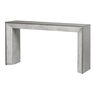Elegant Modern <b>Console</b> Table Fireplace Simple Functional High Quality Veneer Top for Living Room Durable Panel Construction - Product Image 5