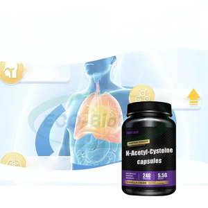 Ausreson NAC Capsule N-acetyl cysteine อาหารเสริมวิตามินสำหรับผู้ใหญ่ฉลากส่วนตัวสำหรับการสนับสนุนตับ - Product Image 1