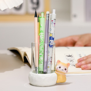 Vase en verre transparent sur le thème des animaux mignons, décoration hydroponique Pothos, vase de table pour la maison, le salon, style moderne et simple - Product Image 4