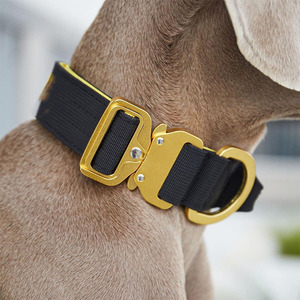 Kalung dan Tali Anjing Taktis ODM OEM dengan Neoprene Lembut dan Gesper Logam Lepas Cepat yang Tahan Lama untuk Melatih Anjing - Product Image 5