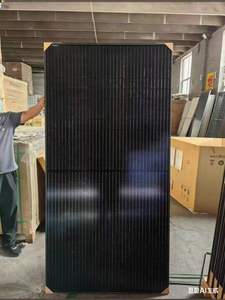 Panel surya hitam penuh 61701 corrosionioc peringkat kabut garam TUV 380W 405W 410W 440W 400W 450W panel PV untuk Pulau - Product Image 2