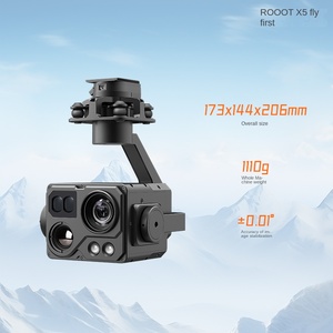 Accessoires pour drones Yihang Z-9A : Caméra optique 30x, imagerie thermique, éclairage laser, télémètre, quadri-lumière, aérien en plastique - Product Image 3