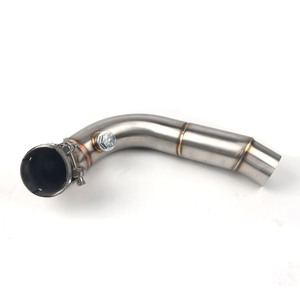 Pot d'échappement pour moto Honda CBR600RR <span class=keywords><strong>CBR</strong></span> <span class=keywords><strong>600</strong></span> RR <span class=keywords><strong>F5</strong></span> 2003-2015 CBR1000RR 2004-2007, système d'échappement avec tuyau de liaison - Product Image 6