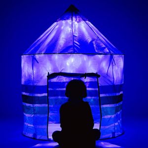 Tente de jeu d'intérieur pour enfants, portable, pour garçons et filles, petite maison de jeu, tente pliable, château de princesse, tipi - Product Image 4
