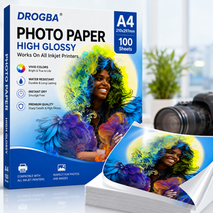 Papel Fotográfico Brillante para Inyección de Tinta, 180G 230G 260G, Tamaños A4 A3 y Personalizados, para Impresoras Fotográficas Epson y <span class=keywords><strong>Kodak</strong></span> - Product Image 1