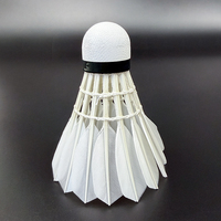 Volant de badminton professionnel SNOWPEAK C1136, plumes d'oie de deuxième qualité A++, stabilité de vol optimale, durable