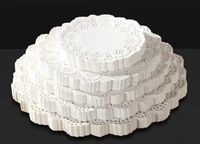 Napperons en papier jetables écologiques de haute qualité, ronds, absorbants l'huile, pour la maison et le bureau
