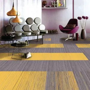 Azulejo de carpete quadrado de alta qualidade para piso