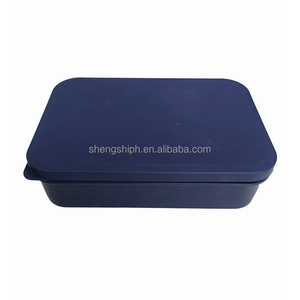 Household High Quality Silicone <b>Bento</b> <b>Lunch</b> <b>Box</b> Leakproof <b>Kids</b> with Food Utensils 1-3L Capacity Snack Containers for Toddlers - Product Image 6