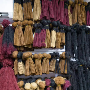 Extensions de <span class=keywords><strong>Cheveux</strong></span> Naturels Humains pour Tresses, Vente en Gros, 100% <span class=keywords><strong>Cheveux</strong></span> Humains, Extensions de Dreadlocks <span class=keywords><strong>Rasta</strong></span>, Extensions de Locs en <span class=keywords><strong>Cheveux</strong></span> Humains - Product Image 5