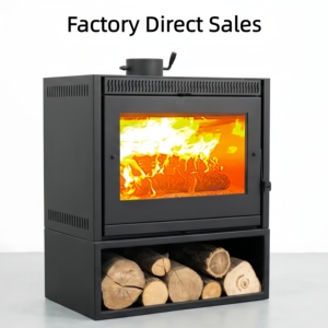 <span class=keywords><strong>Stufa</strong></span> <span class=keywords><strong>a</strong></span> <span class=keywords><strong>Legna</strong></span> in Acciaio ad Alta Efficienza Termica con Vista sul Fuoco per Appartamenti - Product Image 1