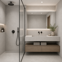 Dalles en pierre frittée effet marbre Calacatta - Grand format, surface brillante, design moderne pour cuisines, sous-sols, escaliers et accents décoratifs