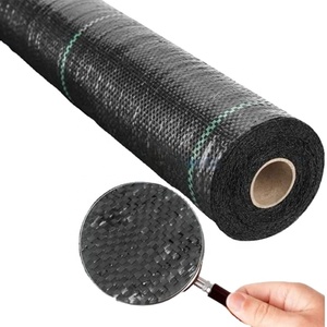 Alfombrilla de control de tela de malezas para cubierta de suelo más vendida Servicio de procesamiento de corte personalizado Tipo de modelado de dibujo de plástico - Product Image 3