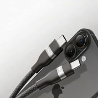 Câble USB C Anker Nano 240W, cordon tressé flexible multicolores, charge rapide, chargeur de type C