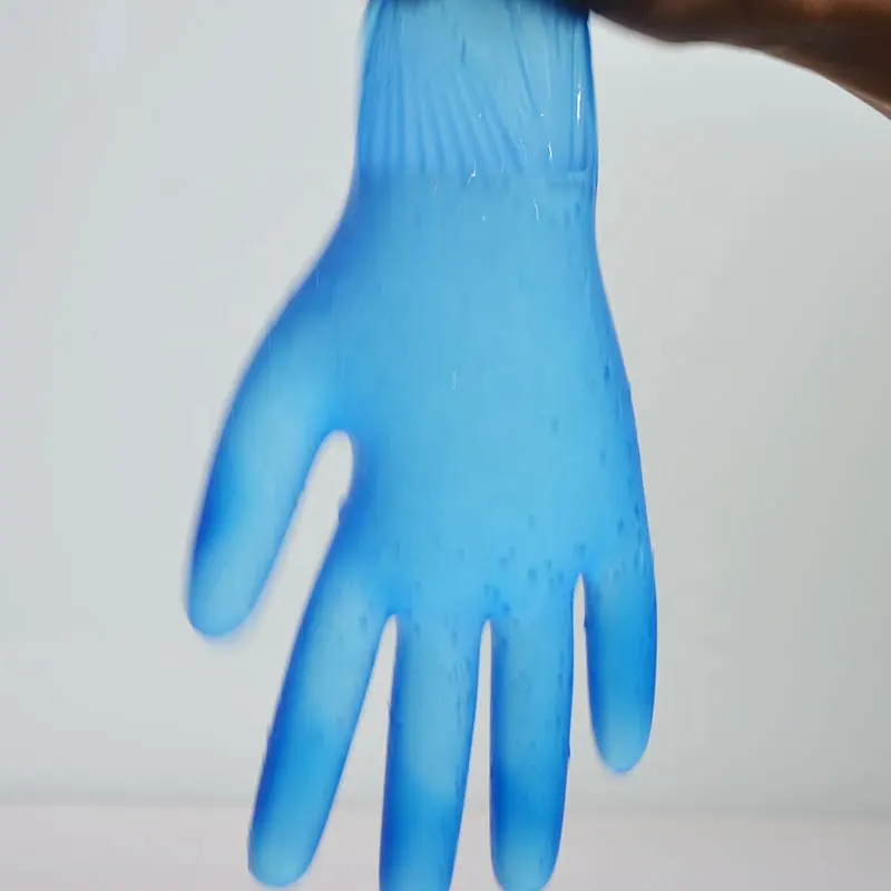 Clear Disposable Vinyl Household Gloves - Protective Gloves  100 pcs/Box  Sizes S/M/L/XL