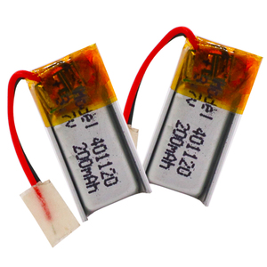 사용자 정의 <span class=keywords><strong>401120</strong></span> 60mah 100mah 200mah 3.7v 리튬 폴리머 배터리 리튬 이온 셀 충전식 배터리 <span class=keywords><strong>Lipo</strong></span> 배터리 - Product Image 1