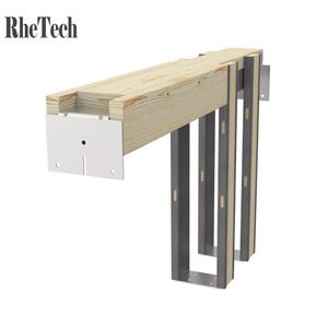 Rhetech phong cách công nghiệp Nội Thất túi cửa trượt phần cứng Phụ Kiện Bộ dụng cụ cho cửa gỗ và kính phụ kiện cửa trượt - Product Image 2